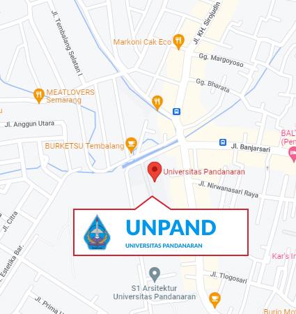 Campus Location (Google Map) Universitas Pandanaran Semaran Pts Ptn